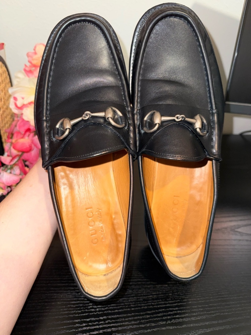 Gucci Men’s Black Leather Horsebit Loafers Size 8 US | Authentic | Made in Italy - Picture 8 of 16